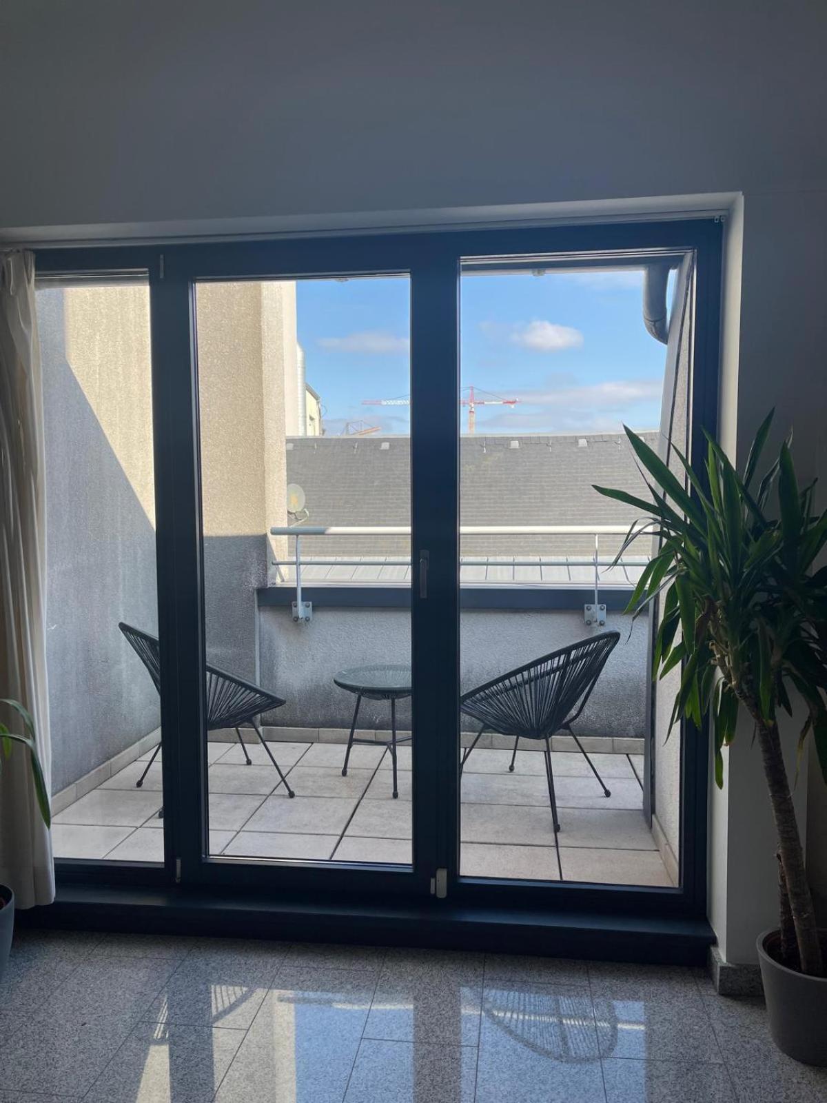 Ferienwohnung Lux Penthouse - Office, Terrace, Gym & Parking Luxemburg Exterior foto